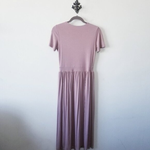 China - NWT Priv Perah Dress Size XS Pleated Short Sleeve - Soft & Stretchy! - Picture 4 of 6
